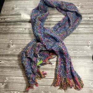 Multicolor Knit Scarf
